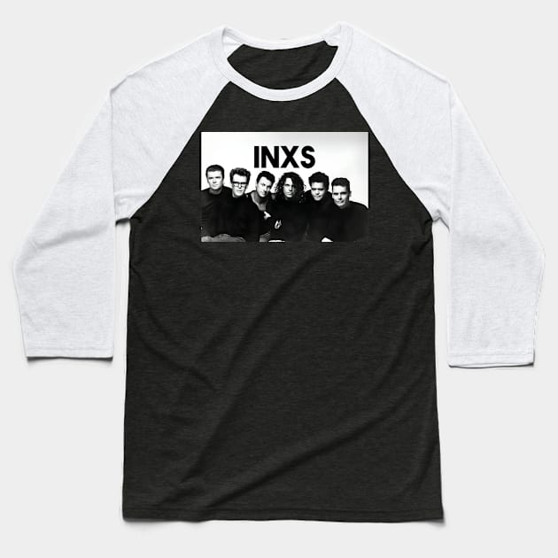 INXS // VINTAGE Baseball T-Shirt by Optical